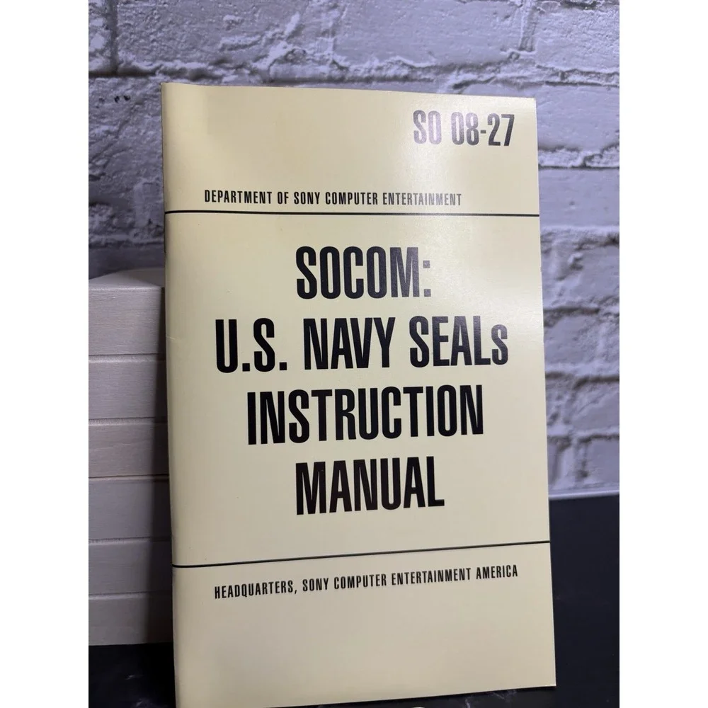 SOCOM US Navy Seals - PS2 PlayStation 2 - Greatest Hits - CIB Tested